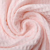 Wafel Katoen Licht Roze