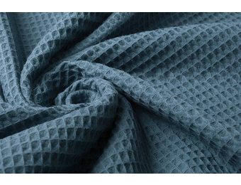 Waffelpiqué Baumwolle Jeans