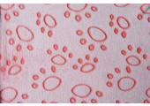Coral Fleece Pfoten Rosa