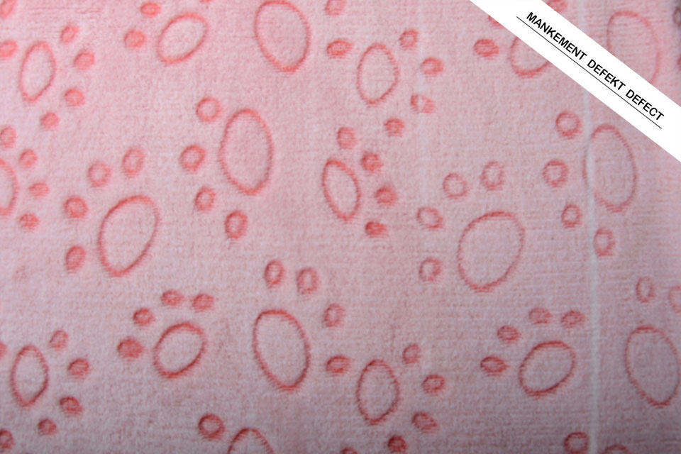 Coral Fleece Pootjes Roze