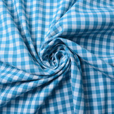 Boerenbont Ruit 8 mm Aqua