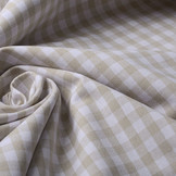 Bauern Karo 8 mm Beige