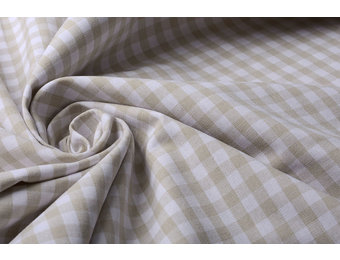 Boerenbont Ruit 8 mm Beige