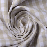 Boerenbont Ruit 8 mm Beige