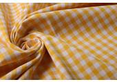 Gingham Check 8 mm Yellow