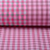 Gingham Check 8 mm Fuchsia