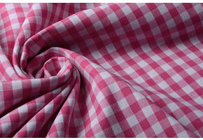 Gingham Check 8 mm Fuchsia