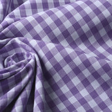 Bauern Karo 8 mm Dunkelflieder