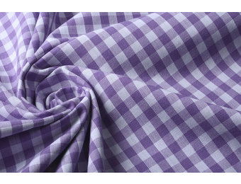 Bauern Karo 8 mm Dunkelflieder