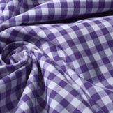 Gingham Check 8 mm Purple
