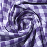 Gingham Check 8 mm Purple