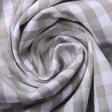 Boerenbont Ruit 8 mm Taupe