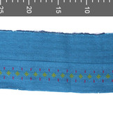 Boordstof Blauw Ruit