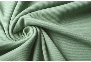 Rib Jersey Oud Groen