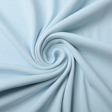 Ripp Jersey Babyblau