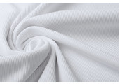 Rib Jersey White