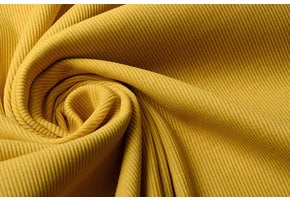 Rib Jersey Ocher Yelow