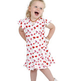 121. Kleid mit Rüschen 80/110