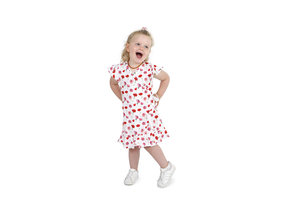 121. Dress with ruffles 80/110