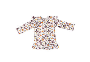 128. Ruffle top 98/116