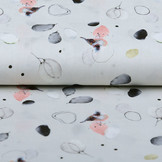 100% Digital Cotton Crested Tit Silver