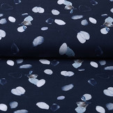 100% Digital Cotton Crested Tit Navy Blue