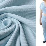 Ripp Jersey Babyblau