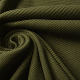 Rib Jersey Army Groen