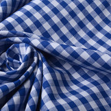 Boerenbont Ruit 8 mm Kobaltblauw