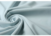 Ottoman Rib Jersey Fabric Baby Blue