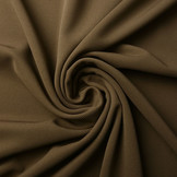 Ottoman Ripp Jersey Stoff Mokka Braun