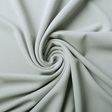 Ottoman Rib Jersey Fabric Light Grey