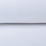 Ottoman Rib Jersey Fabric White