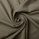 Ottoman Rib Jersey Stof Taupe