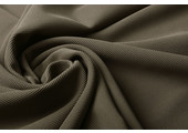 Ottoman Rib Jersey Fabric Taupe