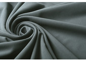 Ottoman Rib Jersey Fabric Grey