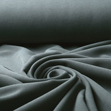 Ottoman Rib Jersey Fabric Grey