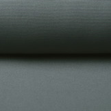 Ottoman Rib Jersey Fabric Grey