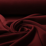 Ottoman Rib Jersey Fabric Wine Red