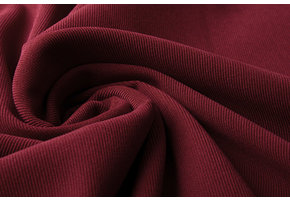 Ottoman Riding Breeches Rib Velvet Wine Red