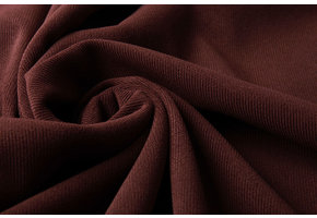 Ottoman Paardrijbroek Ribfluweel Stof Bordeaux