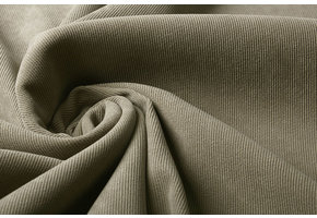 Ottoman Reithose Rib Samtstoff Beige Taupe