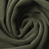 Ottoman Paardrijbroek Ribfluweel Stof Grijs Army Groen