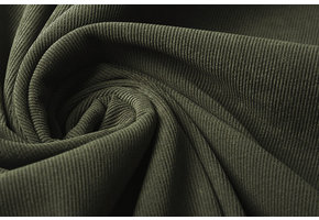 Ottoman Riding Breeches Rib Velvet Grey Army Green