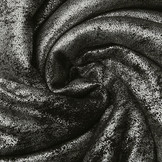 Double Face Curly Teddy Metallic Silver