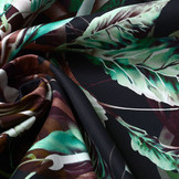 Digital Stretch Cotton Botanical Garden