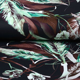 Digitaal Stretch Katoen Botanische tuin