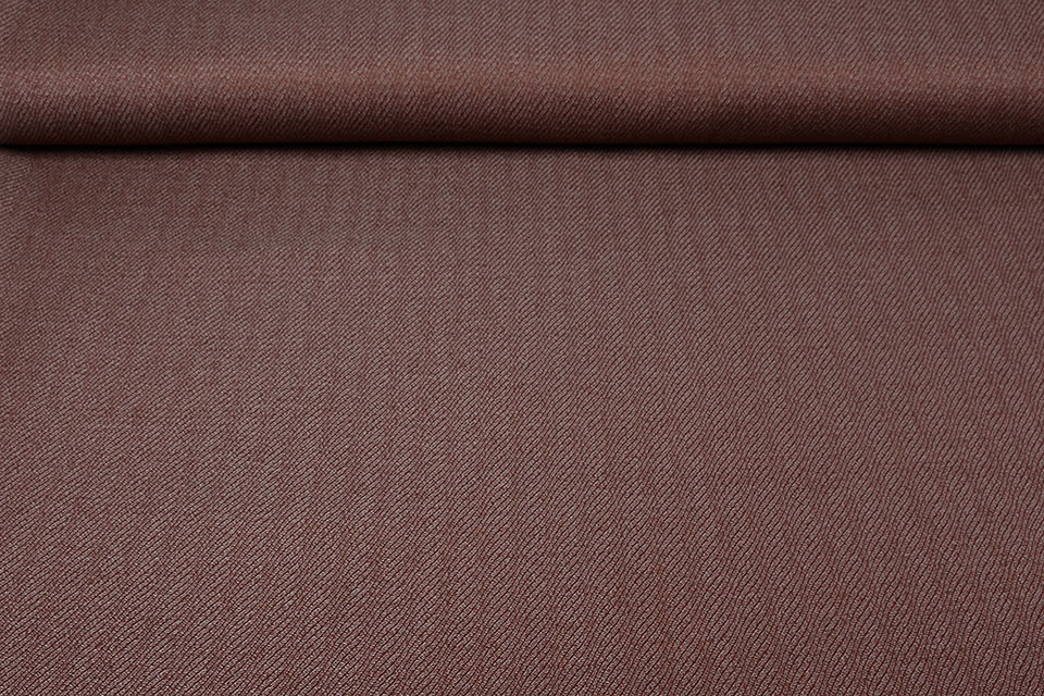 Gebreide Tweed Novidade Diagonal Roest Brique