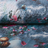 Roses Fur  Blumen Blau