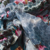 Roses Fur  Blumen Blau